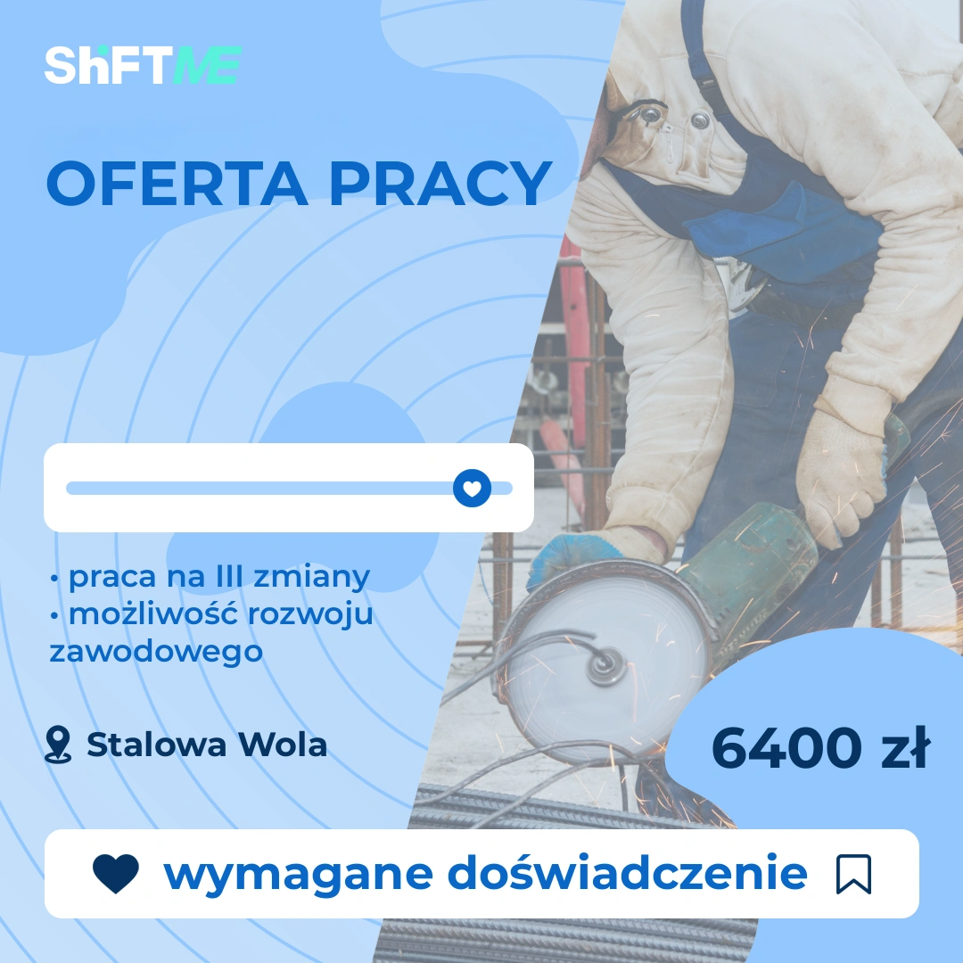 Oferta pracy Betoniarz-Zbrojarz Stalowa Wola, s001d-0a1r-pl