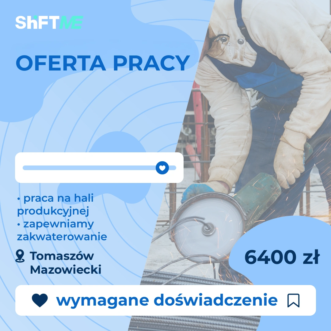 Oferta pracy Betoniarz Zbrojarz Tomaszów Mazowiecki, s001d-21gw-pl