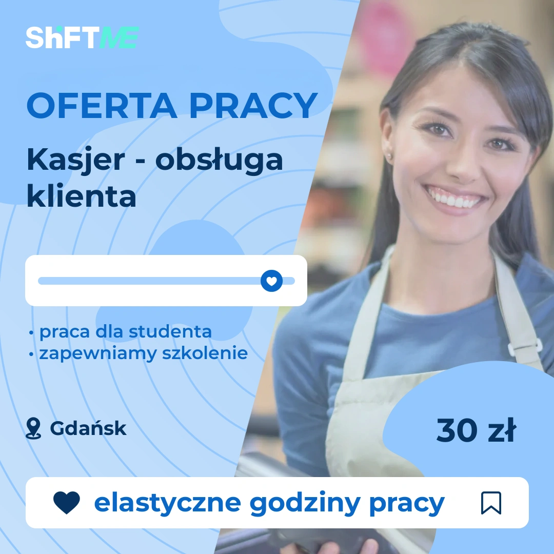 Oferta pracy Kasjer - obsługa klienta Gdańsk, s0002-0pt6-pl