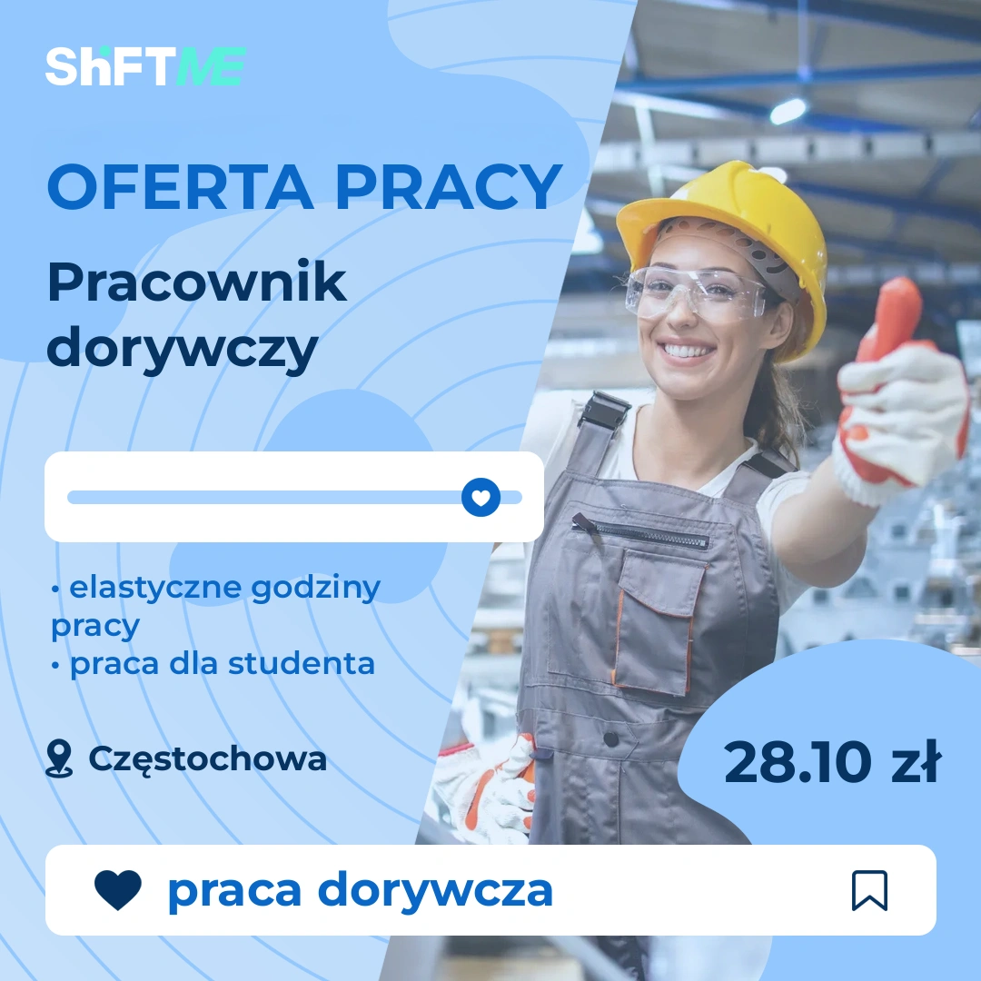 Oferta pracy Pracownik dorywczy Częstochowa, s0007-24gy-pl