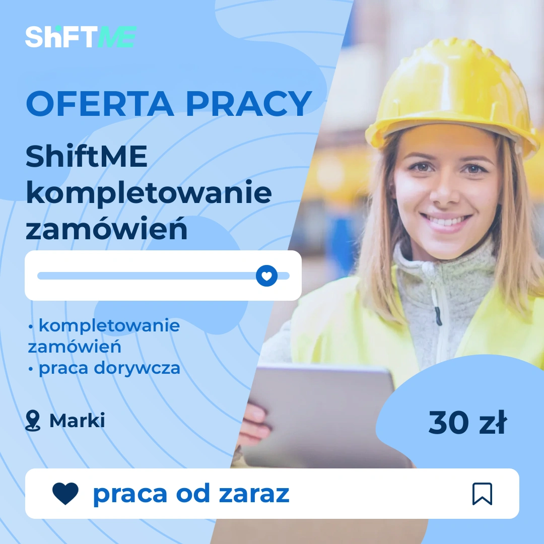 Oferta pracy ShiftME kompletowanie zamówień Marki, s000a-00v3-pl