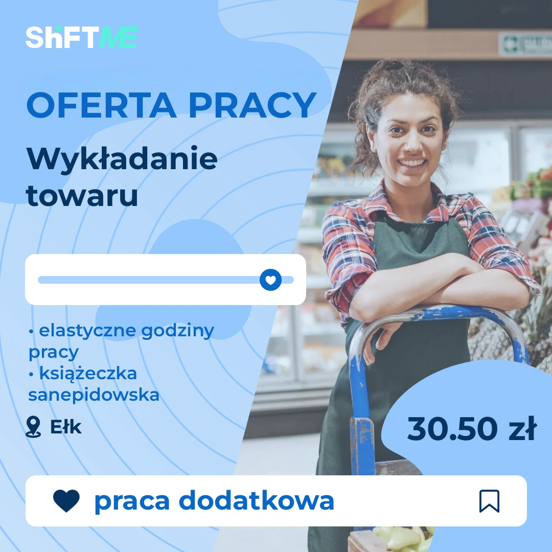 Oferta pracy Wykładanie towaru Ełk, s000c-0rup-pl