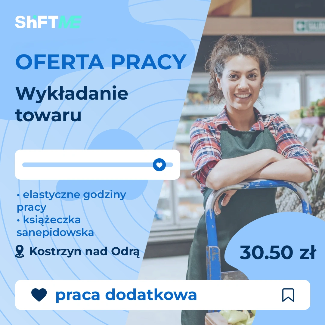 Oferta pracy Wykładanie towaru Kostrzyn nad Odrą, s000c-1ypw-pl