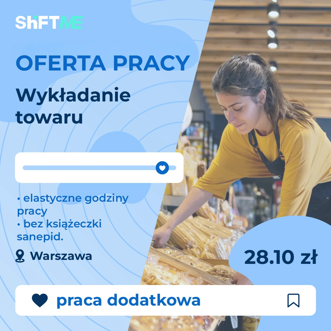 Oferta pracy Wykładanie towaru Warszawa, s0005-1bfr-pl